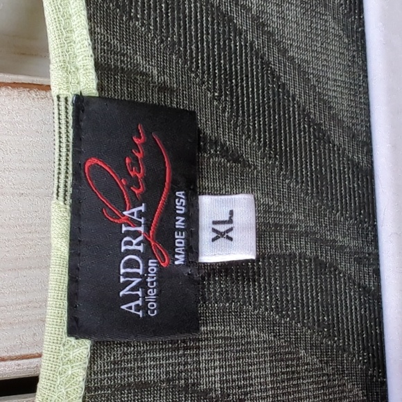 Andria Lieu Collection, pastel green and grey knit blazer. XL - Picture 2 of 6